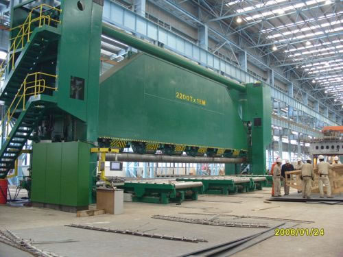 3 Rolls Marine Plate Bending Machine